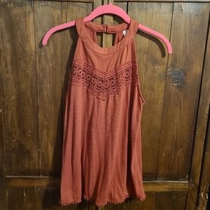 Crochet tank top